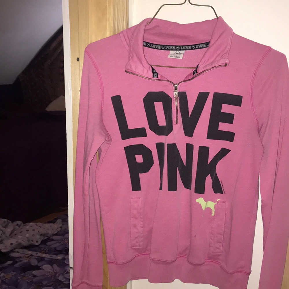 Pink sweatshirt